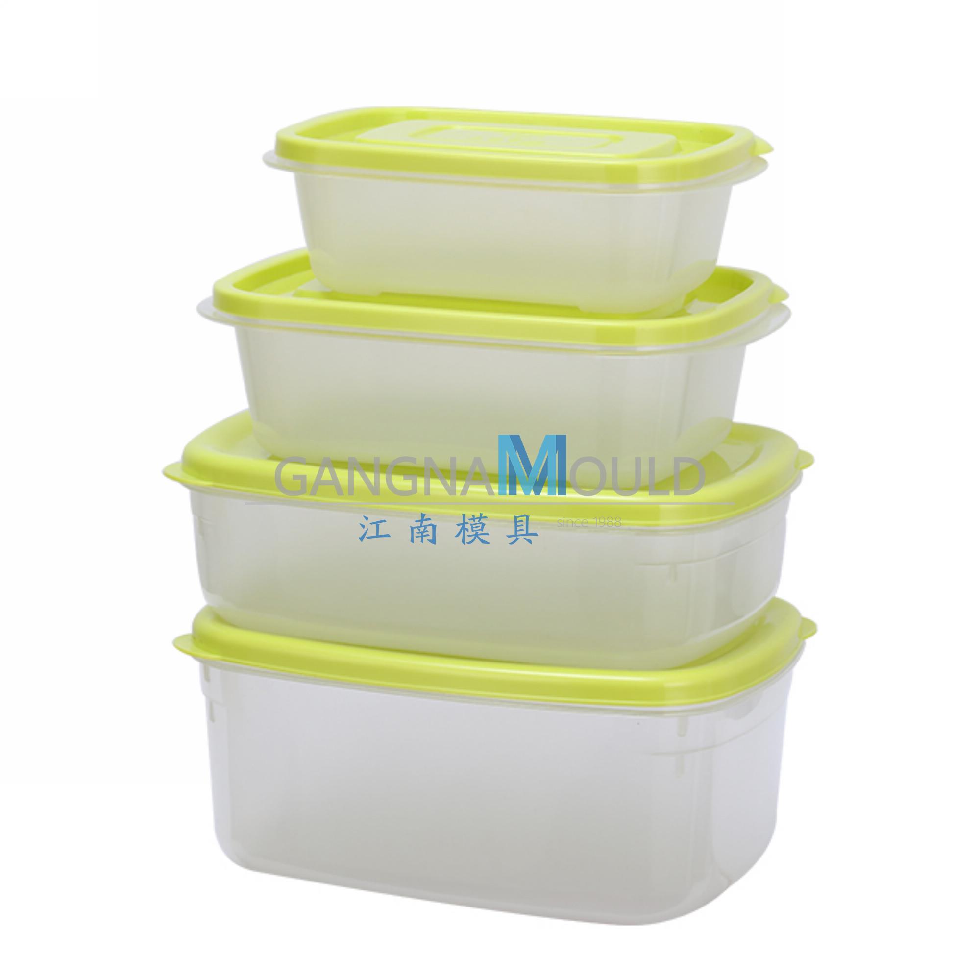 Molde de inyección de recipiente de alimentos de paredes delgadas JN-405
