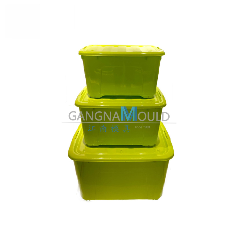 Moldes de caja de almacenamiento de plástico de diferente tamaño JN-469 