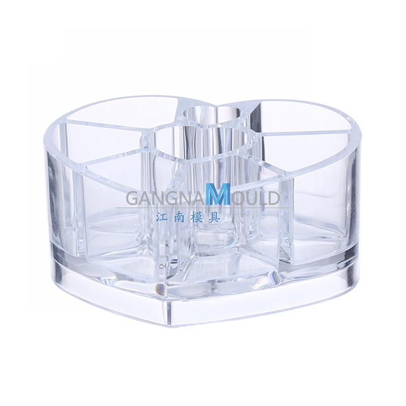 Molde para caja de almacenamiento cosmético por moldeo por inyección JN-345