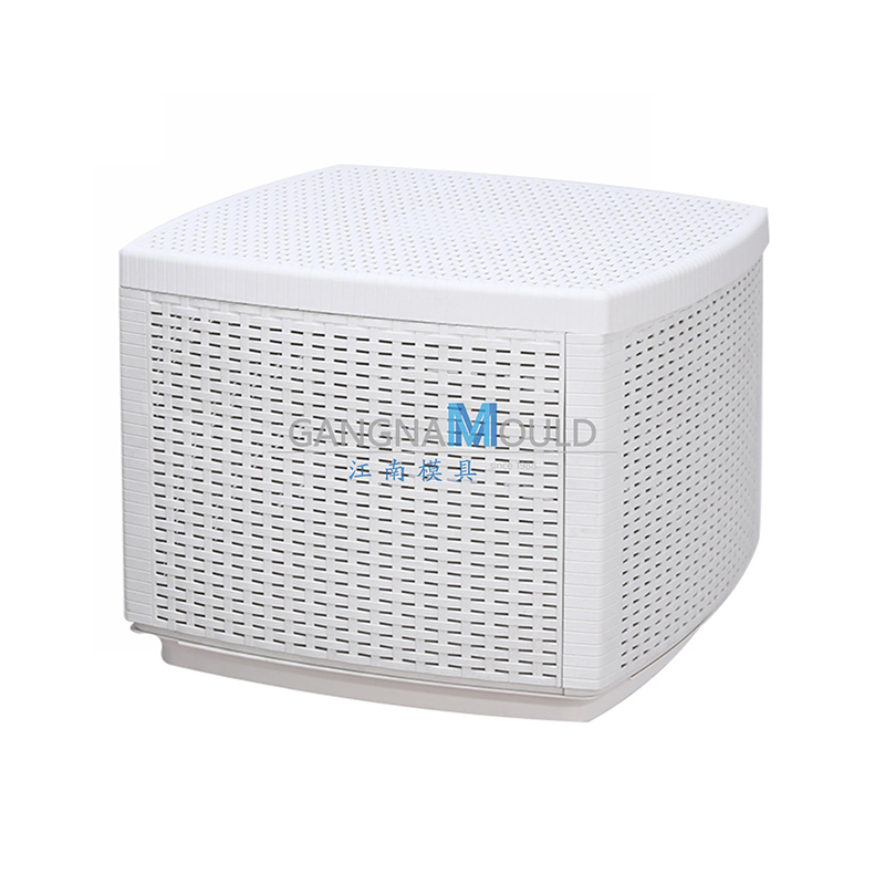 Molde de cesta de lavandería de plástico de almacenamiento de baño JN-377 
