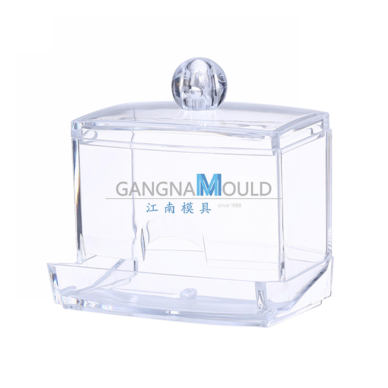Molde para caja de almacenamiento cosmético por moldeo por inyección JN-349 