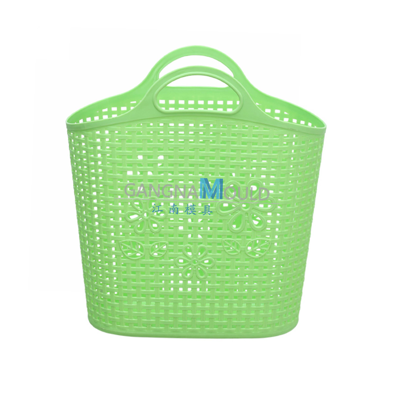 Molde de cesta de almacenamiento de frutas y verduras huecas de plástico JN-444 
