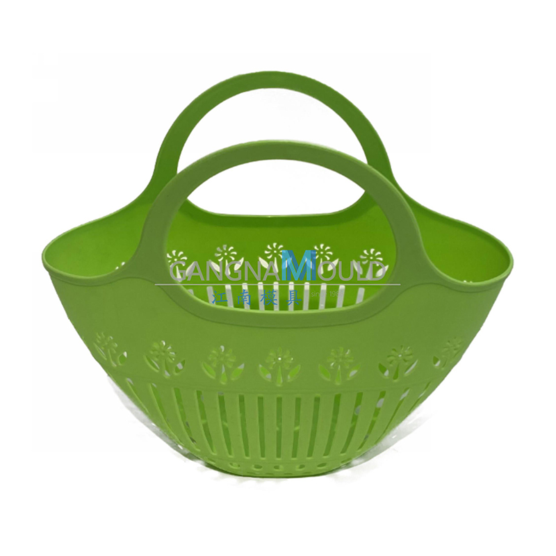 Molde de cesta de almacenamiento de frutas y verduras de plástico hueco JN-442 