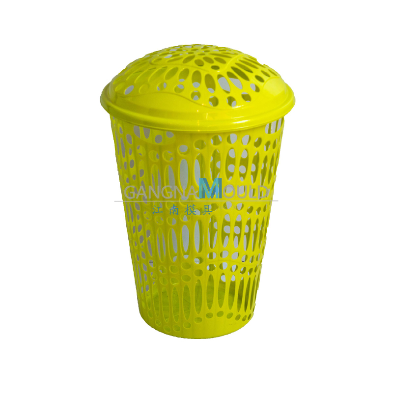 Molde de cesta de lavandería de plástico de almacenamiento de baño JN-368 