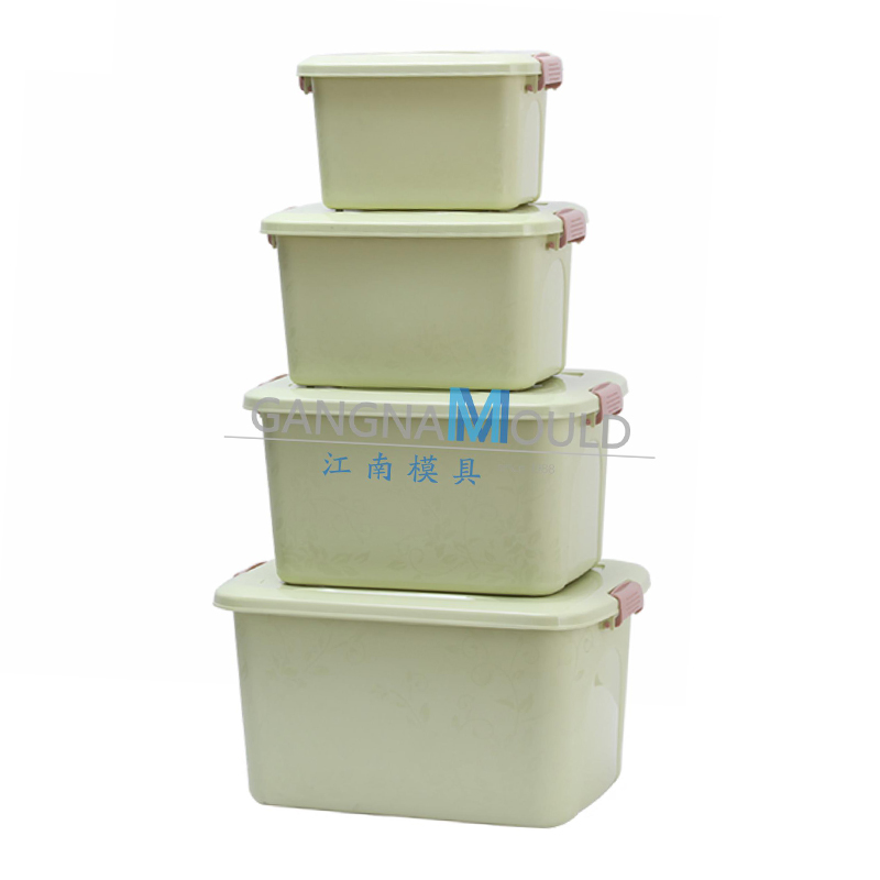 Moldes de caja de almacenamiento de plástico de diferente tamaño JN-473 