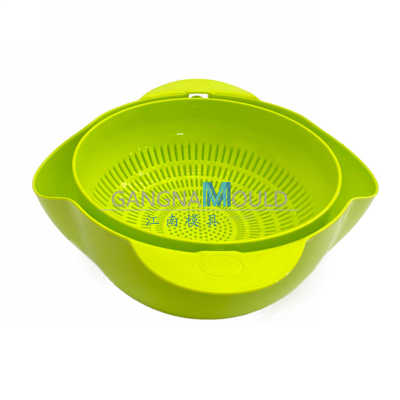 Molde de inyección de cesta de lavado de cocina hueco de plástico JN-425
