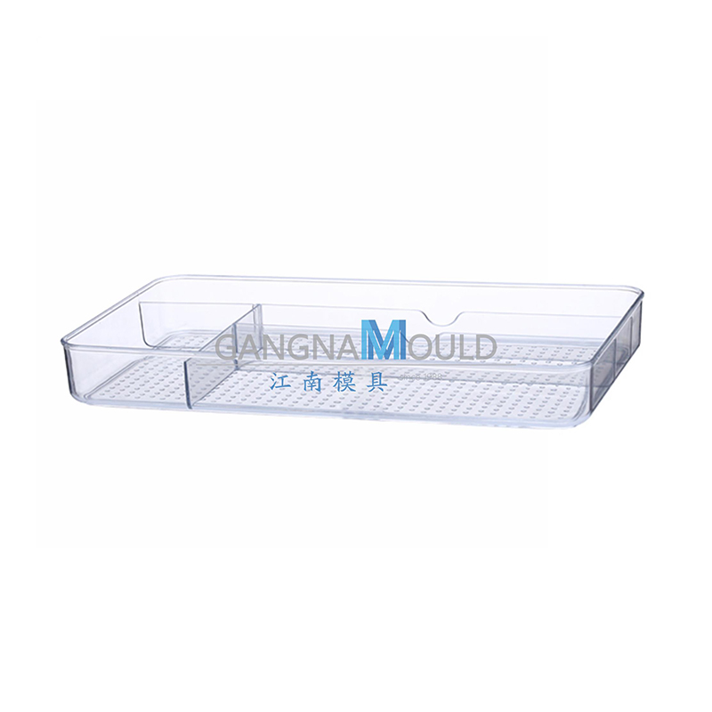 Molde para caja de almacenamiento cosmético por moldeo por inyección JN-348 