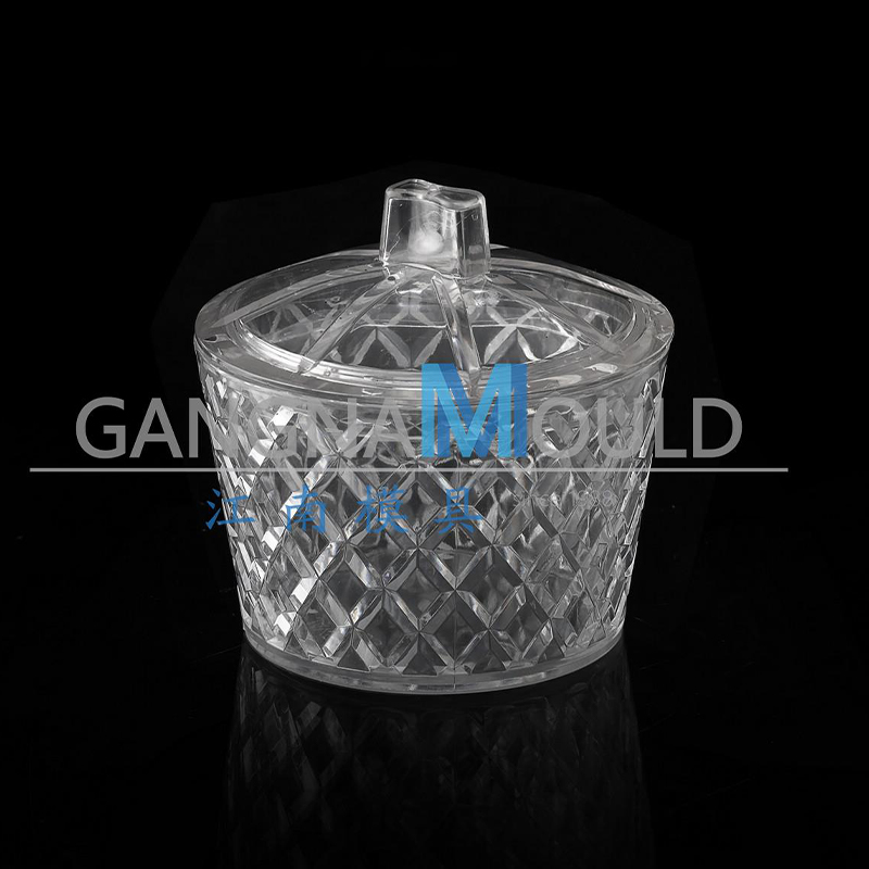 Molde de caramelo de botella de almacenamiento de cocina transparente de plástico JN-390 