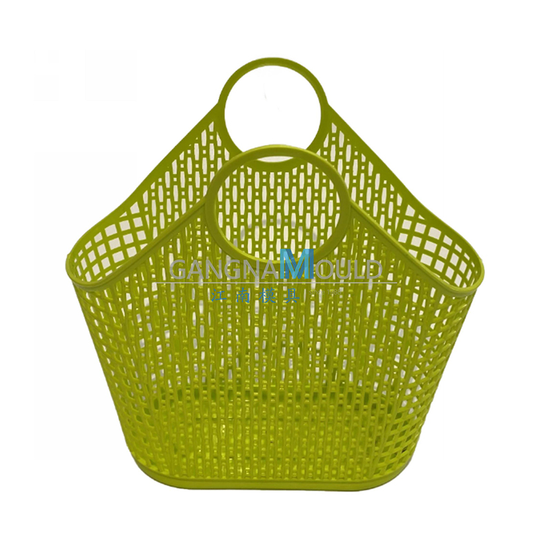 Molde para canasta hueca de plástico para almacenamiento de frutas y verduras JN-438 