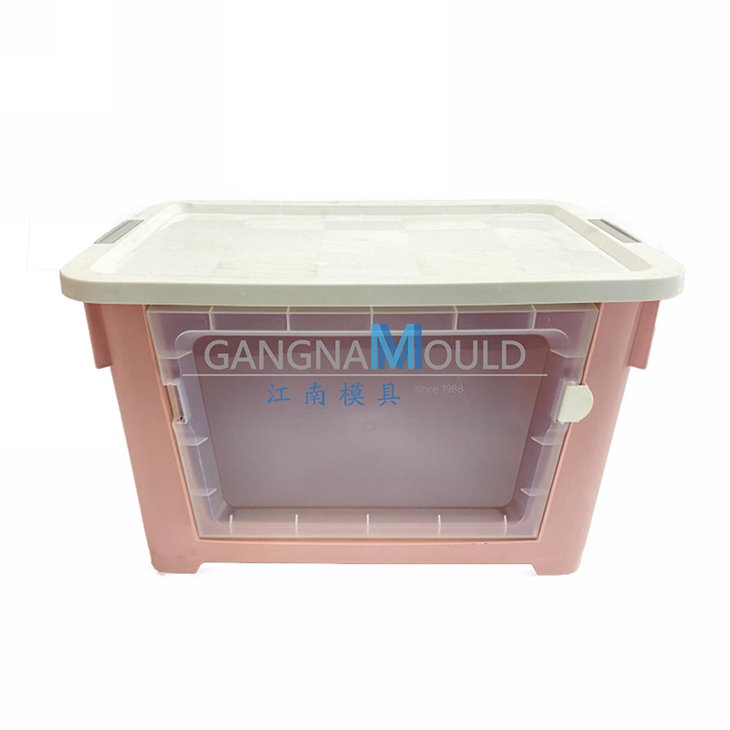 Molde de plástico de caja de almacenamiento apilable JN-453