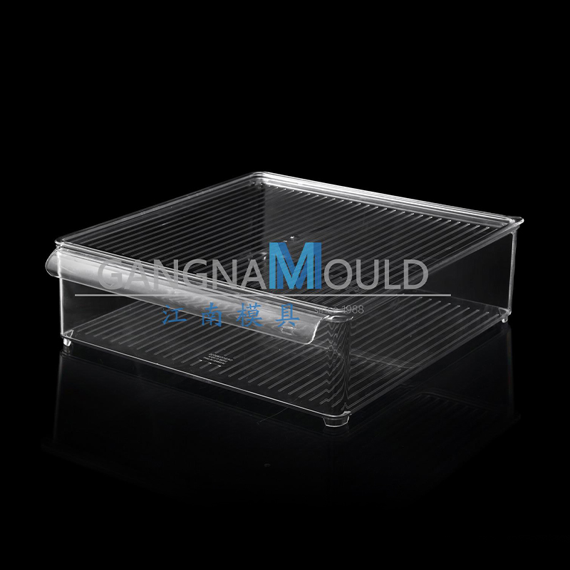 Molde para caja de almacenamiento con cajón transparente de plástico para refrigerador JN-401 