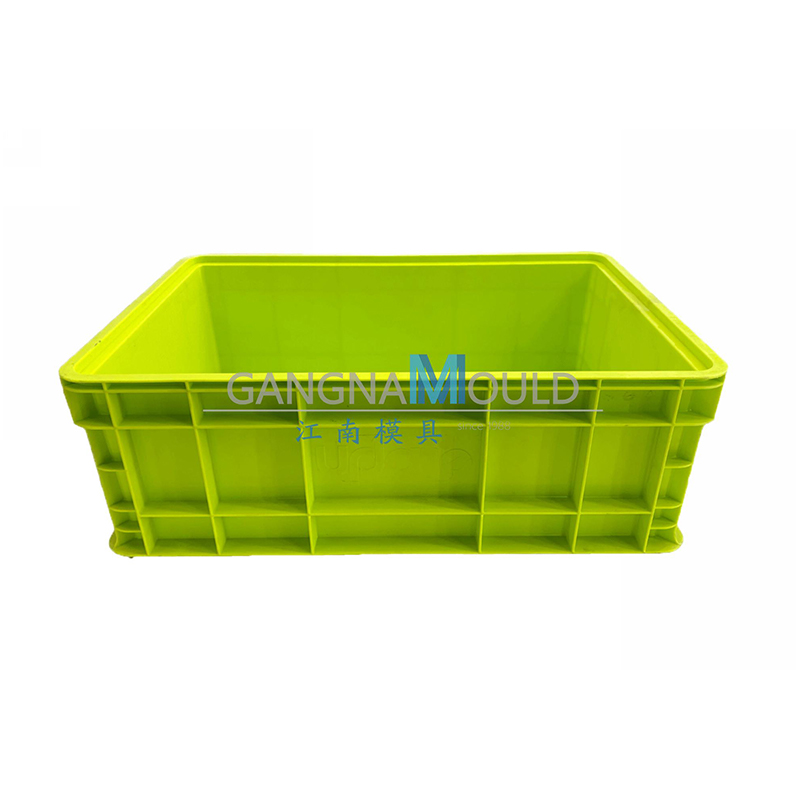 Molde de caja de rotación de plástico apilable JN-042