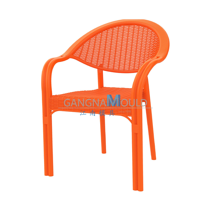 JN-157 Molde de inyección de silla de mimbre de plástico de jardín
