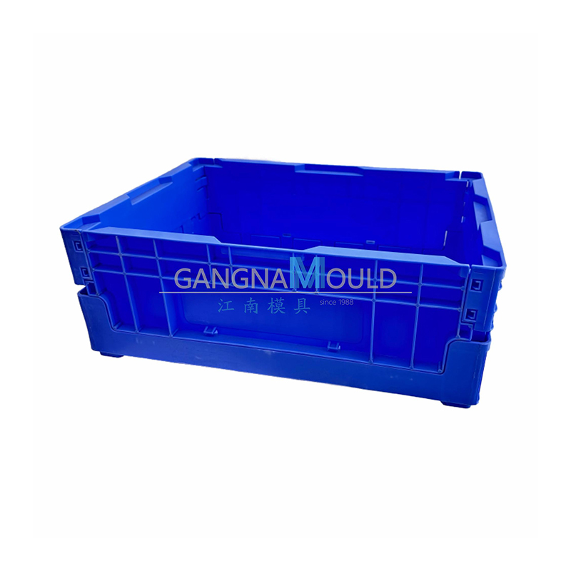Molde de caja de rotación de plástico apilable JN-038
