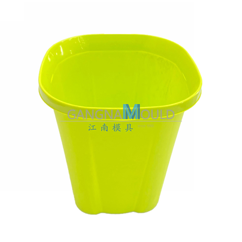 2、Molde de inyección para cubo de basura rectangular de plástico JN-233
