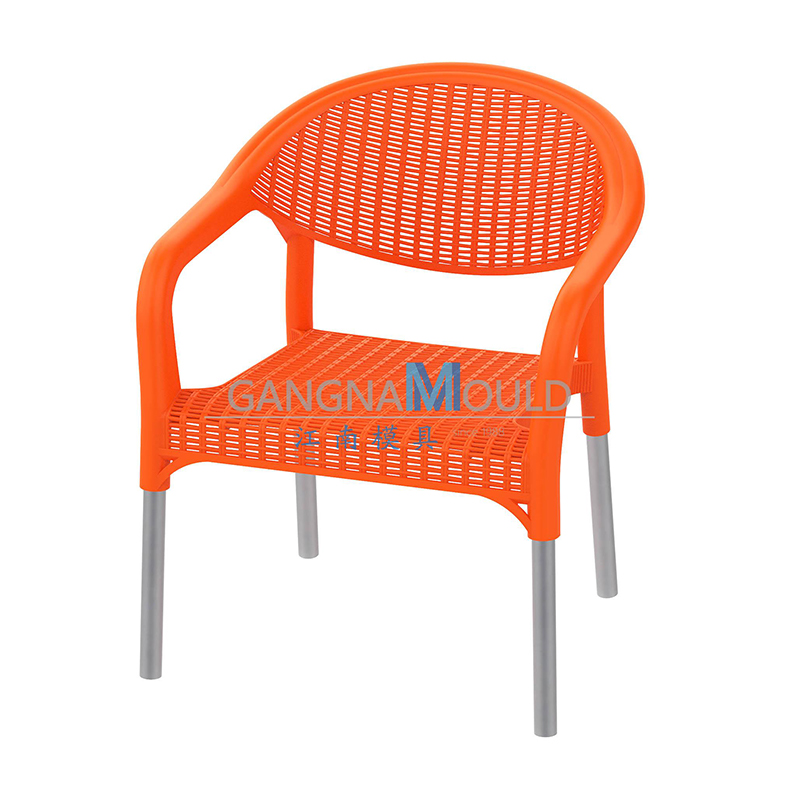 Molde de inyección de silla de mimbre de plástico de jardín JN-156