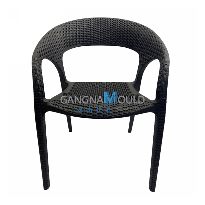 Molde de inyección de silla de mimbre de plástico de jardín JN-146