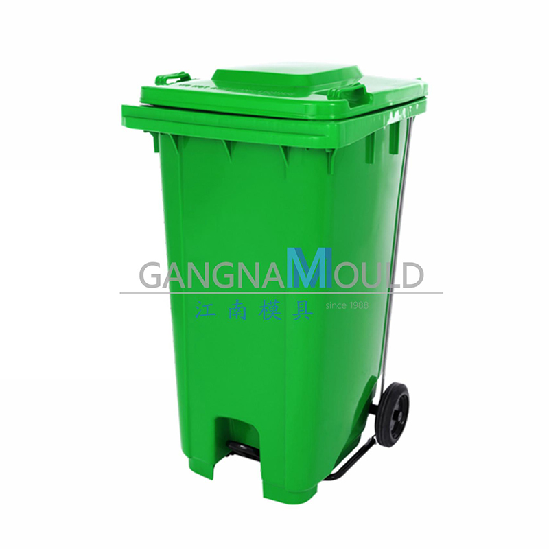 5、Molde para basurero reciclable con ruedas para exteriores JN-210