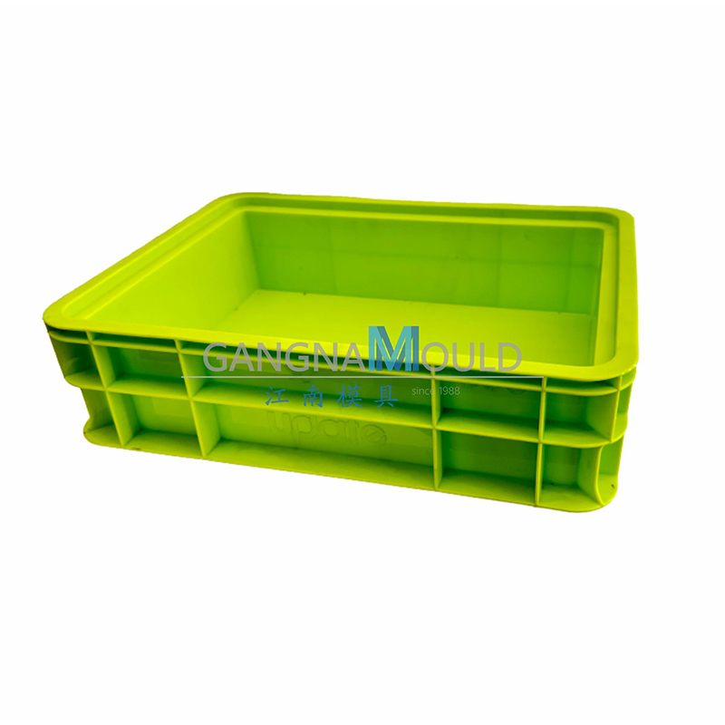 Molde de caja de rotación de plástico apilable JN-037