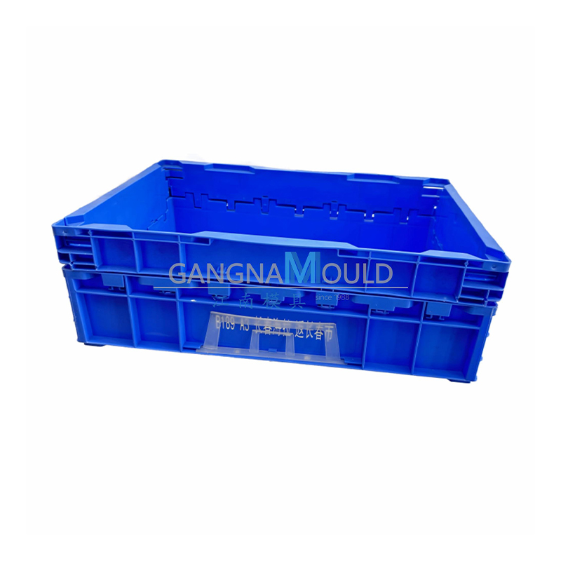 Molde de caja de rotación de plástico apilable JN-034