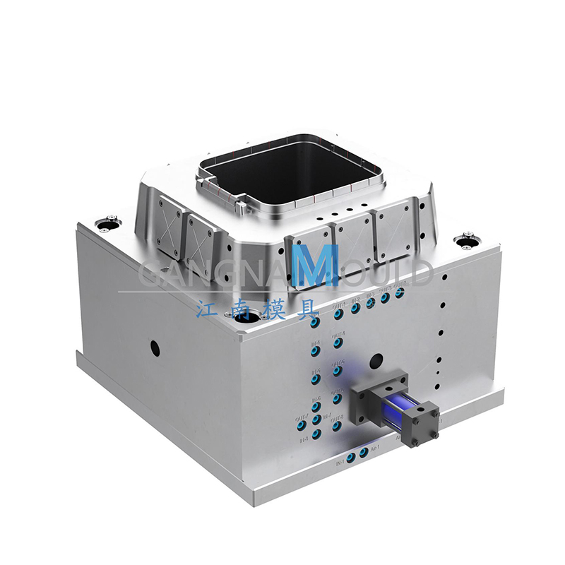 Molde de inyección para bote de basura doméstico con pedal JN-255