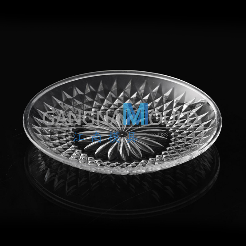 Molde de inyección de bandeja de frutas con textura transparente JN-302 