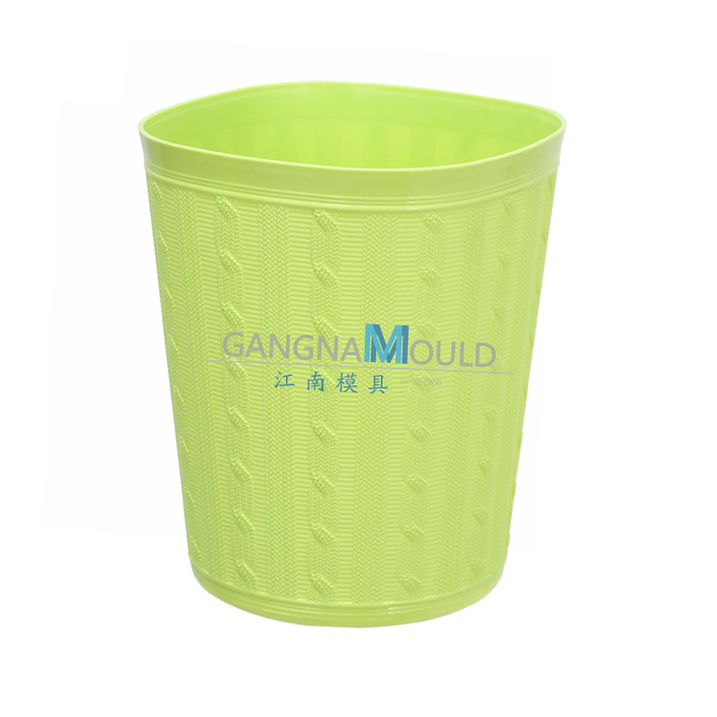 1、Molde de inyección para cubo de basura rectangular de plástico JN-235