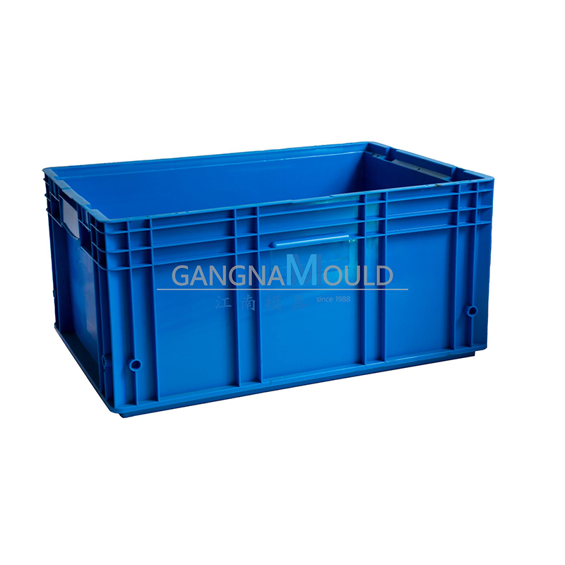 Molde de caja de rotación de plástico apilable JN-033