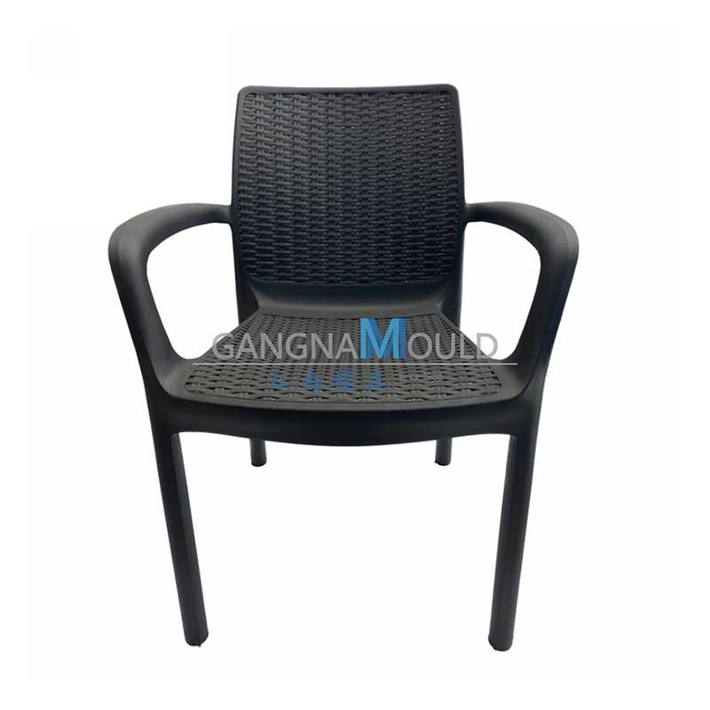Molde de inyección de silla de mimbre de plástico de jardín JN-145