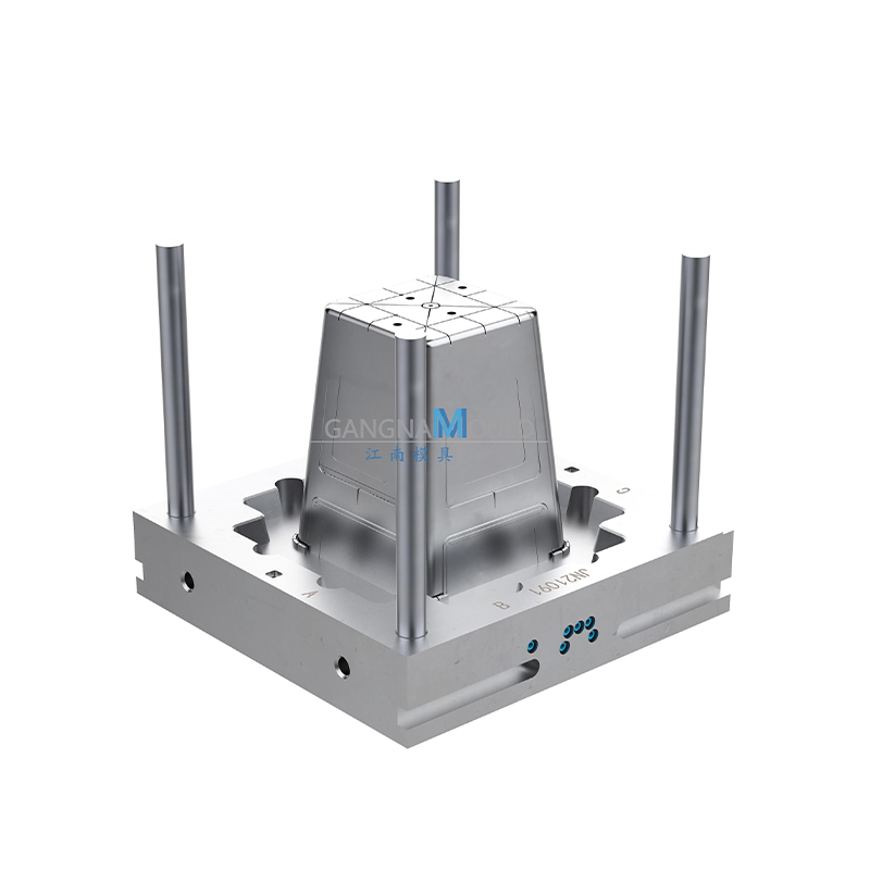 JN-111 Molde de inyección de heces de plástico cuadradas de