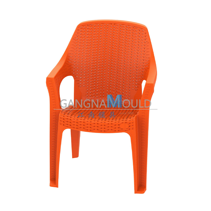 Molde de inyección de silla de mimbre de plástico de jardín JN-155