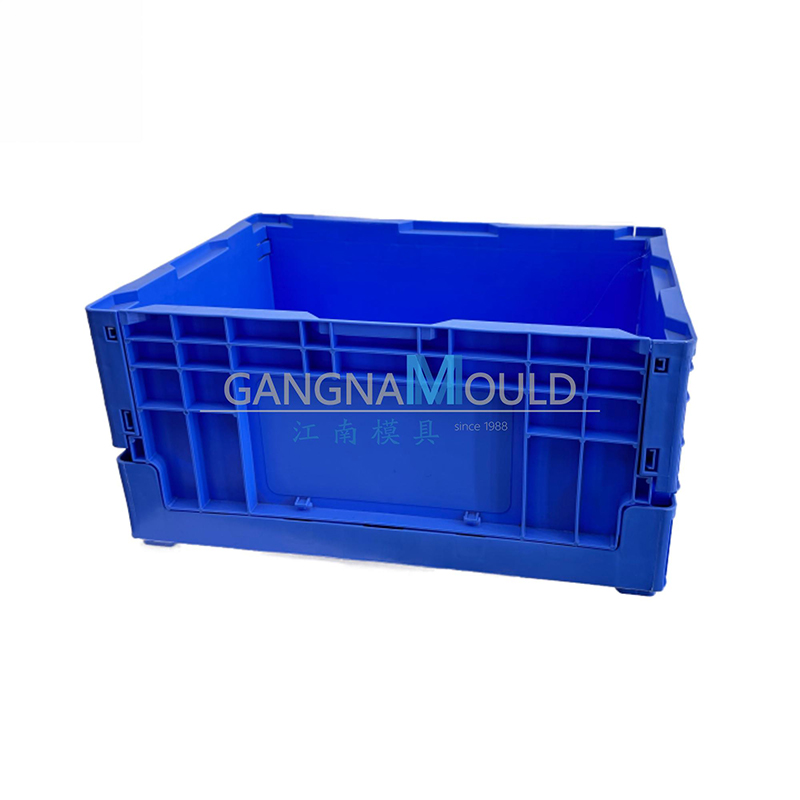 Molde de caja de rotación de plástico apilable JN-035