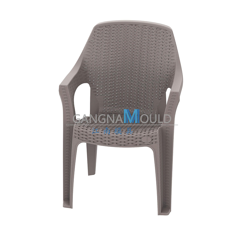Molde de inyección de silla de mimbre de plástico de jardín JN-149 