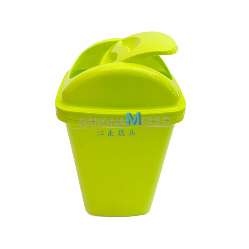 2、Molde de inyección para cubo de basura doméstico de plástico JN-229