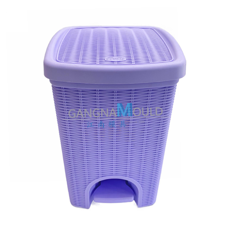 Molde para inyección de cubo de basura con pedal JN-222