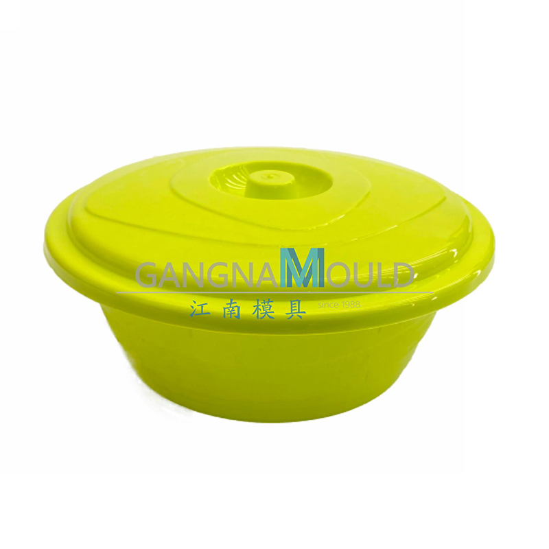 Molde para cubo grande de plástico con tapa JN-279 