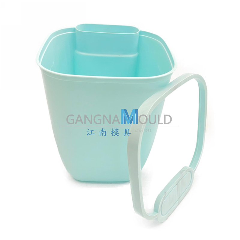 3、Molde de inyección para cubo de basura rectangular de plástico JN-239