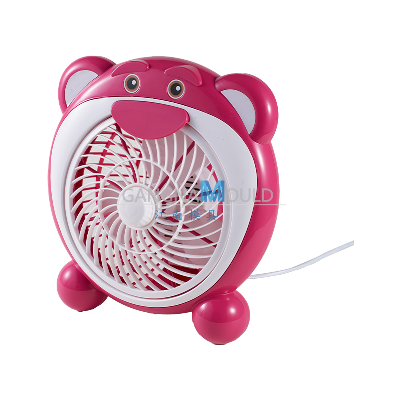 JN-639 Lindo molde de inyección de ventilador de mesa de dibujos animados