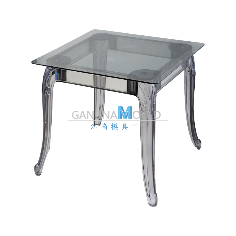 Molde de plástico para mesa transparente de banquete de boda JN-585 