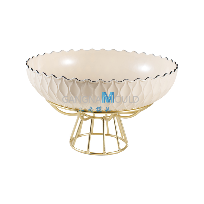 Molde de inyección de bandeja de tazón de fruta de plástico decorativo JN-561 