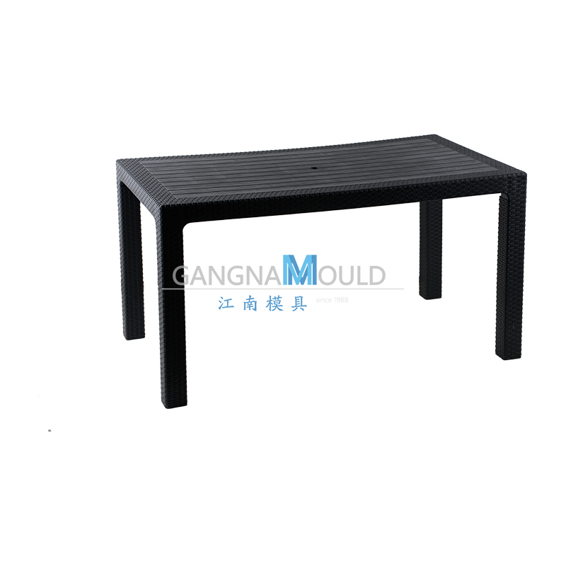Molde de plástico para mesa doméstica de ratán JN-570 