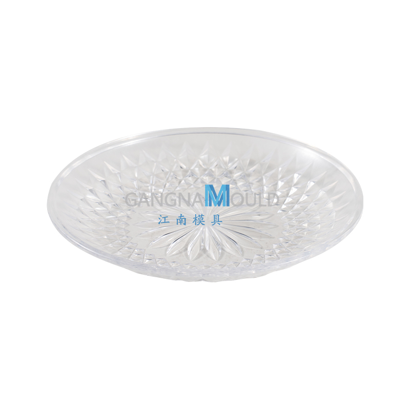 Molde de inyección de bandeja de frutas con textura transparente JN-555 