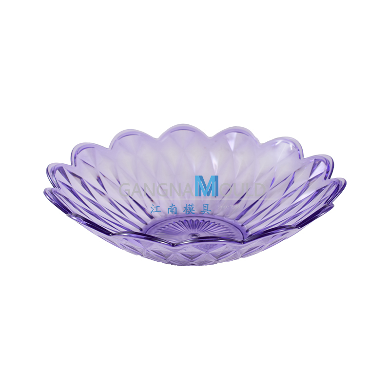 Molde de inyección de bandeja de frutas con textura transparente JN-551 