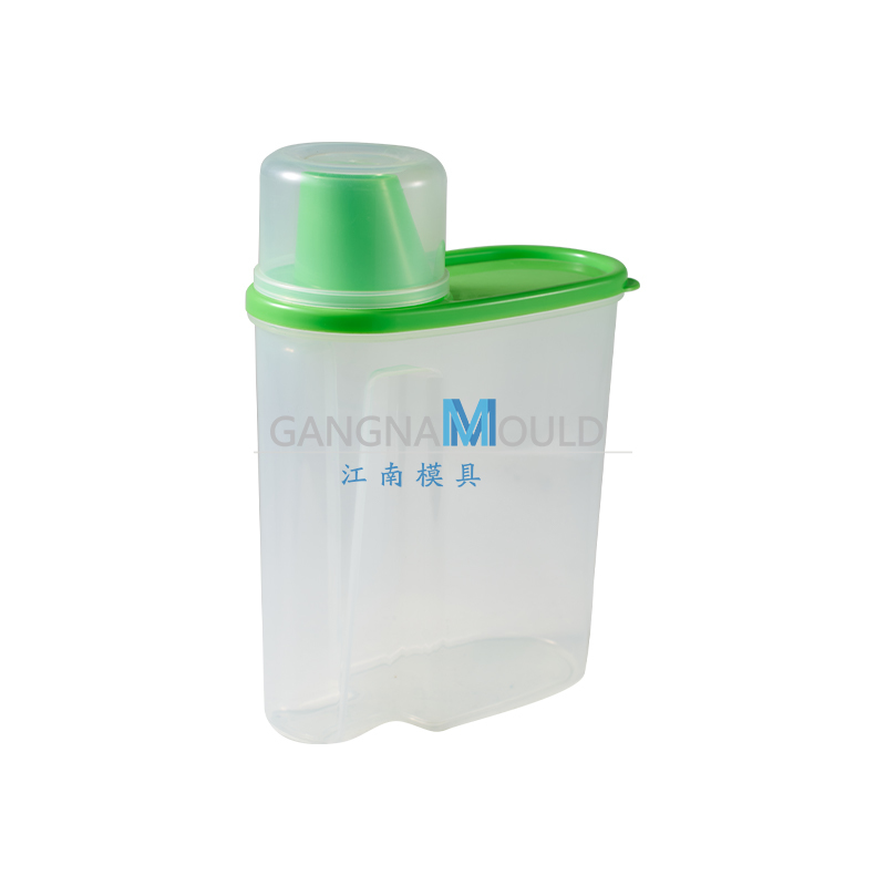 Molde para depósito plástico de cocina para dispensador de alimentos secos, harina y cereales JN-536 