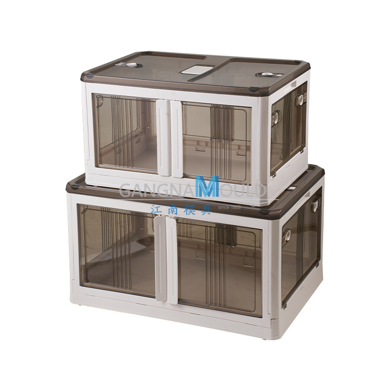 Molde de plástico de caja de almacenamiento apilable JN-499 
