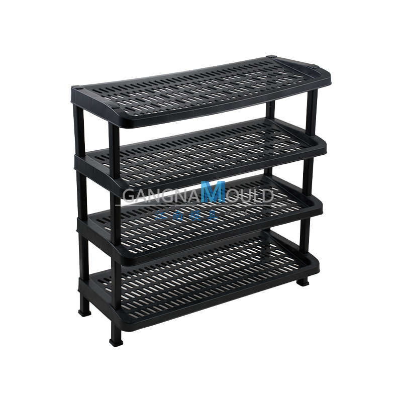 Molde negro de calzado de plástico de 4 capas de 4 capas JN-496 