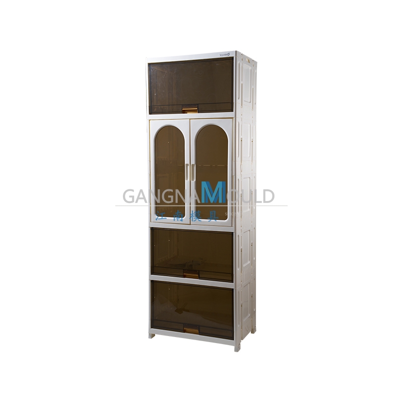 Molde de inyección de gabinete de almacenamiento de ropa de plástico JN-497 