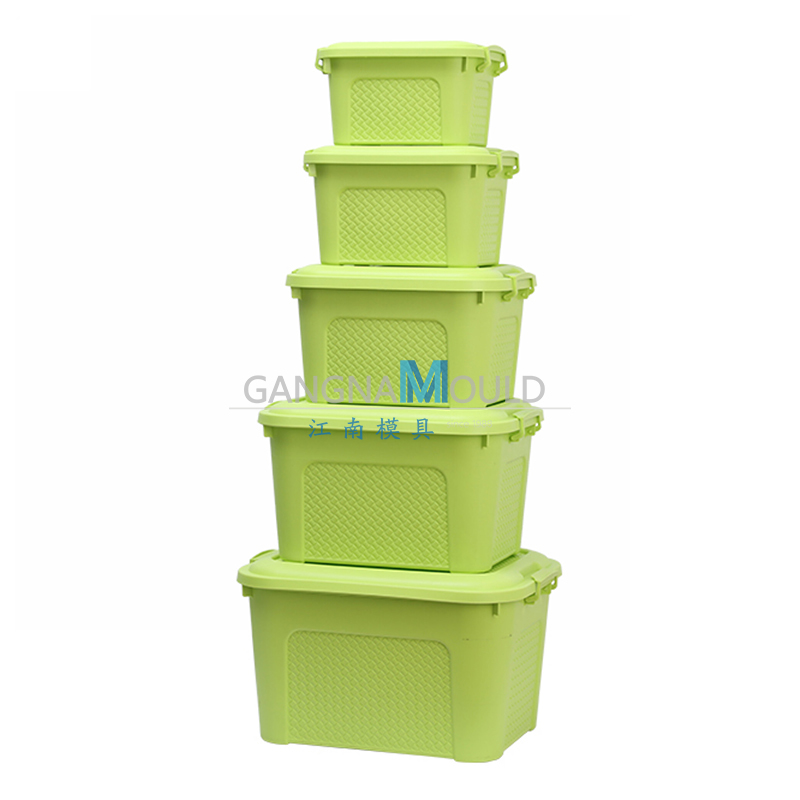 Moldes de caja de almacenamiento de plástico de diferentes tamaño JN-467 